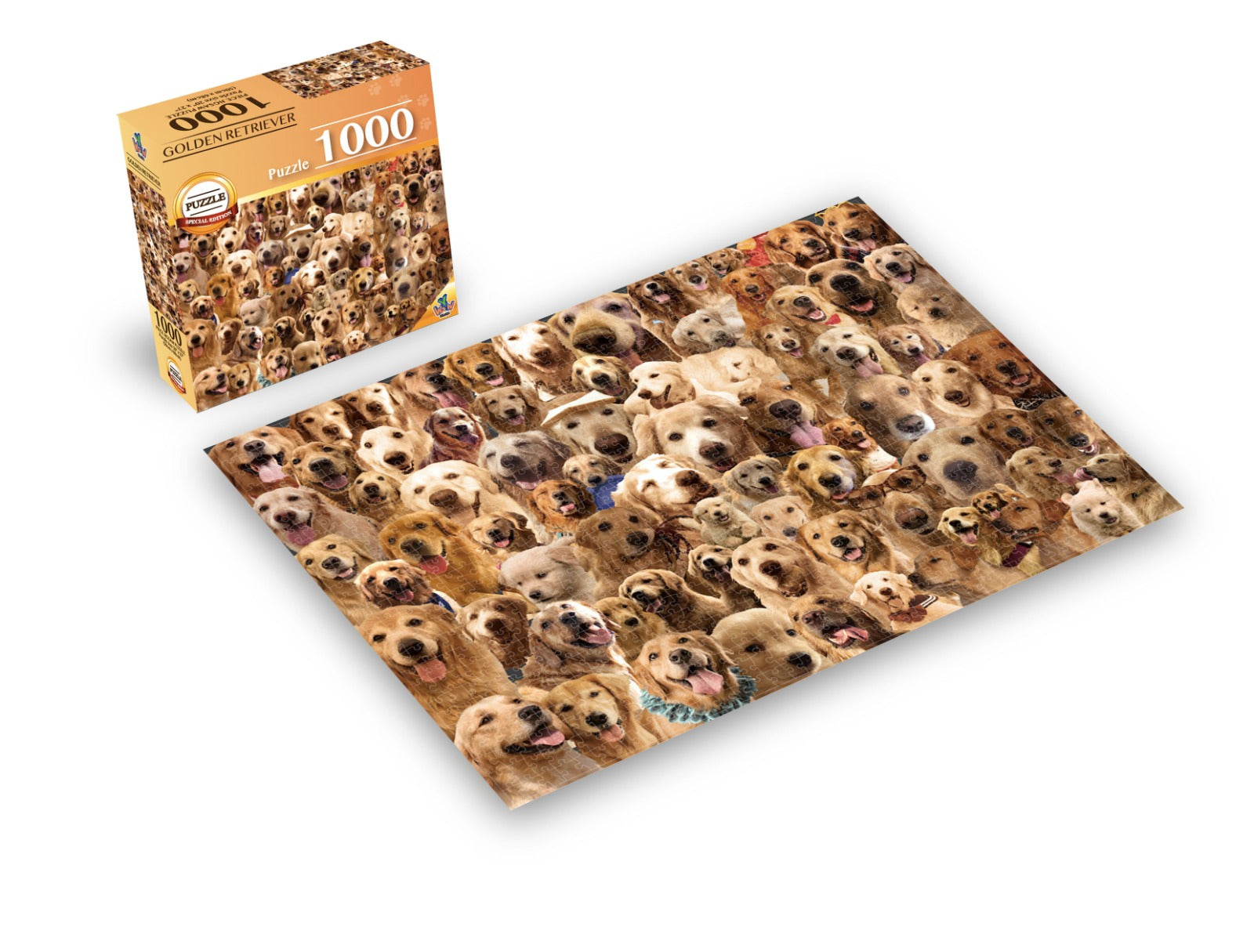 1000pcs Golden Retriever Puzzles – Y-WOW Brands