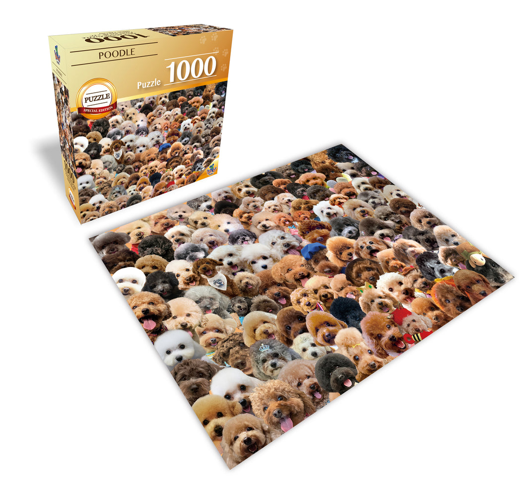 1000pcs Poodle Puzzles